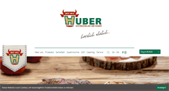 Desktop Screenshot of huber-metzger.at